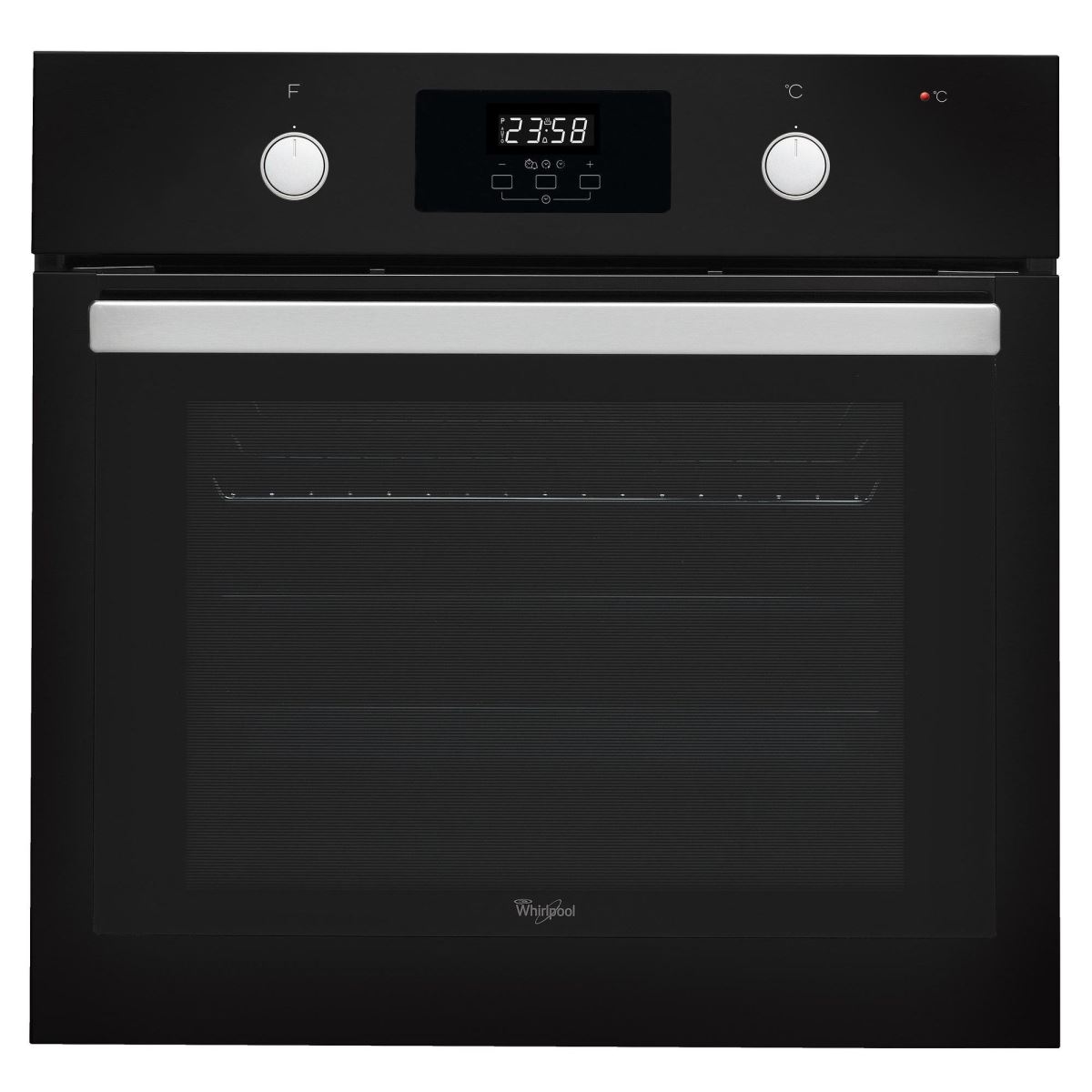 Cuptor incorporabil Whirlpool Absolute AKP 745 NB, Electric, MF 8, 65 l, SmartClean, Display, Negru
